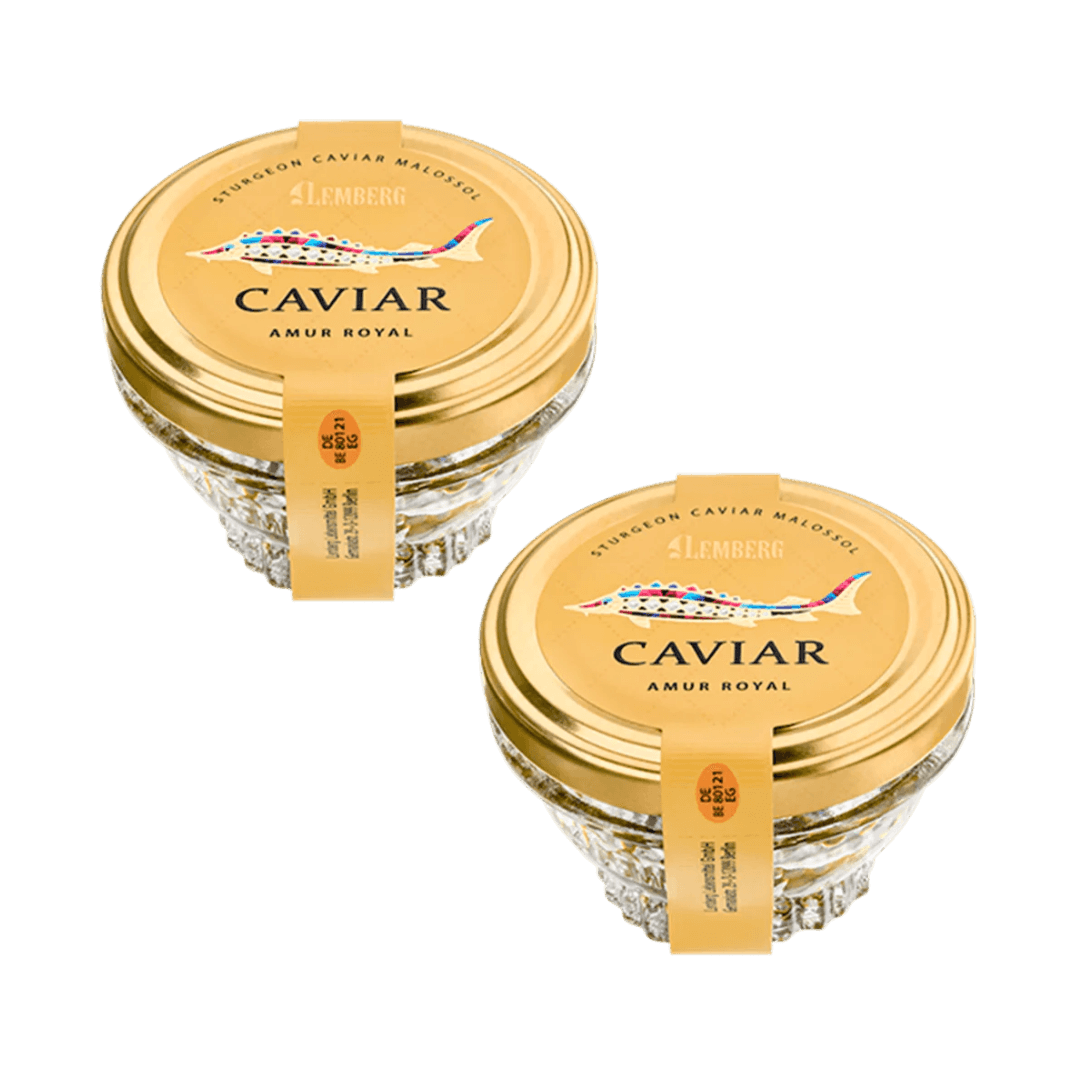 Kawior z jesiotra AMUR ROYAL, 2 x 50g