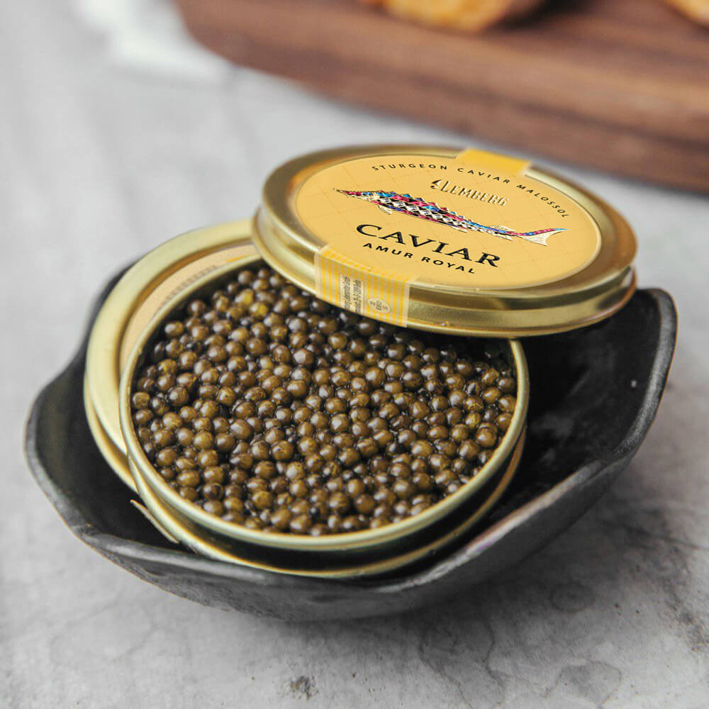 Kawior z jesiotra AMUR ROYAL, 100g