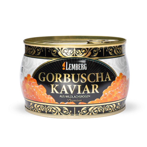 Kawior z ikry łososia gorbusza, PREMIUM, 400g