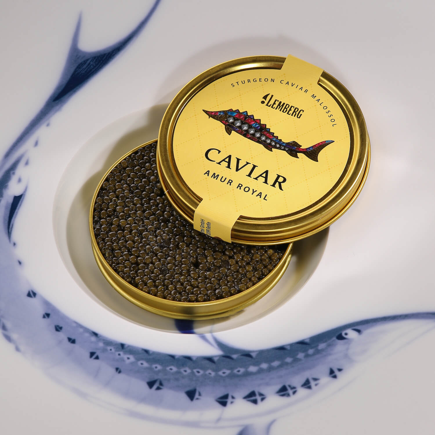 Sturgeon Caviar AMUR ROYAL, 100g